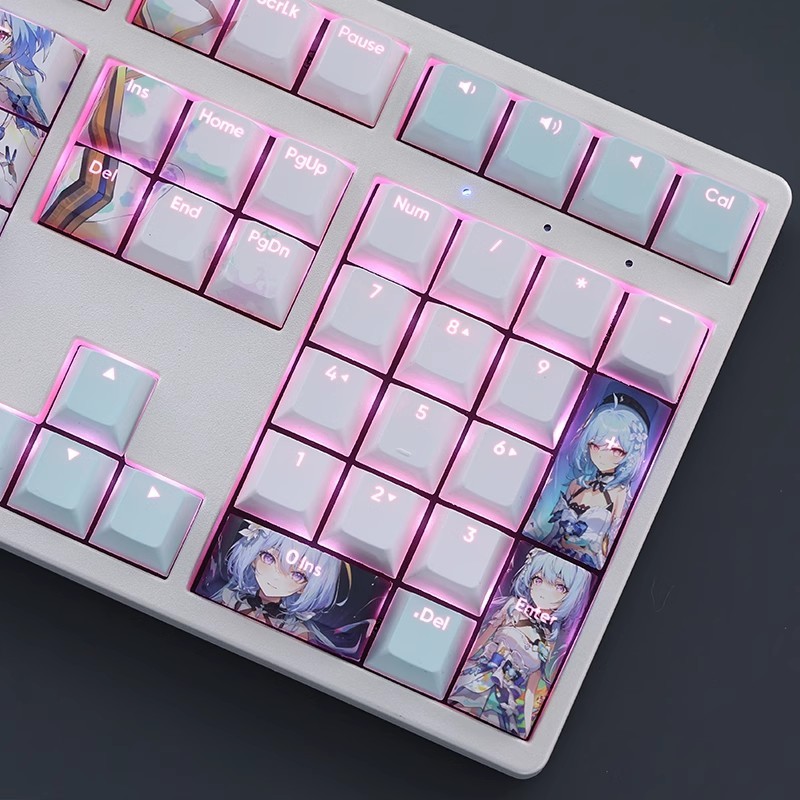 格蕾修透光RGB108鍵標準配列衛星軸鍵帽