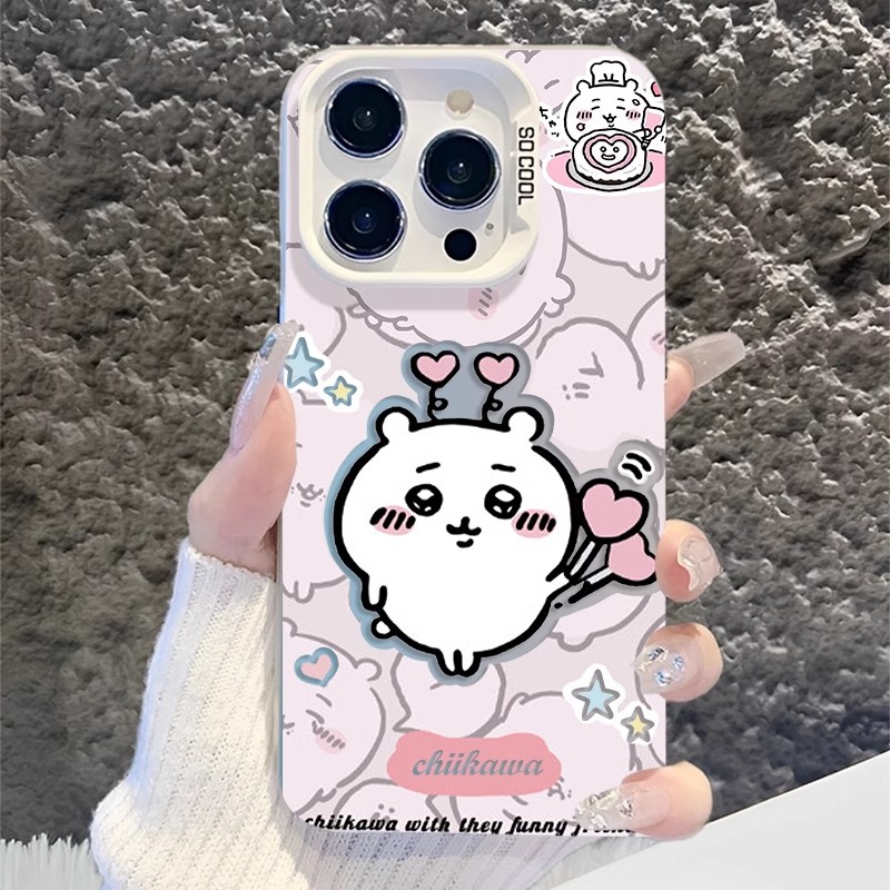 Chiikawa彩銀線條漸變防摔手機殼-ZUIHANG SHOP