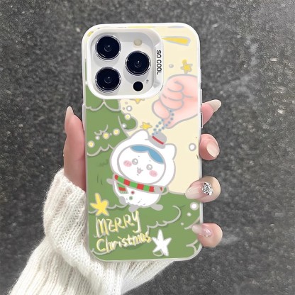 Chiikawa彩銀線條漸變防摔手機殼-ZUIHANG SHOP