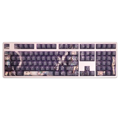 砂狼白子透光RGB108鍵標準配列衛星軸鍵帽