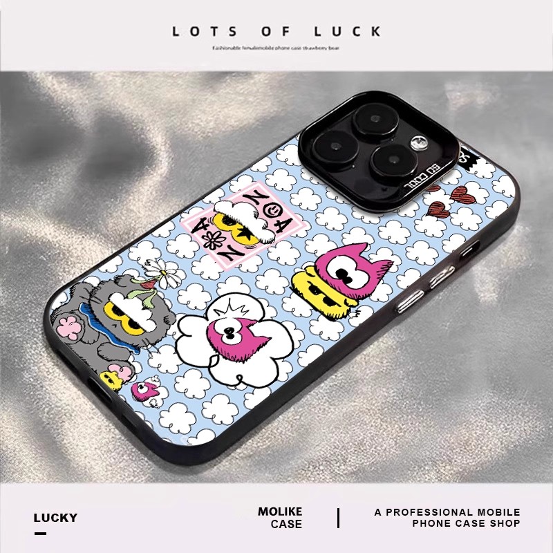 權志龍GD 彩銀線條漸變防摔手機殼-ZUIHANG SHOP