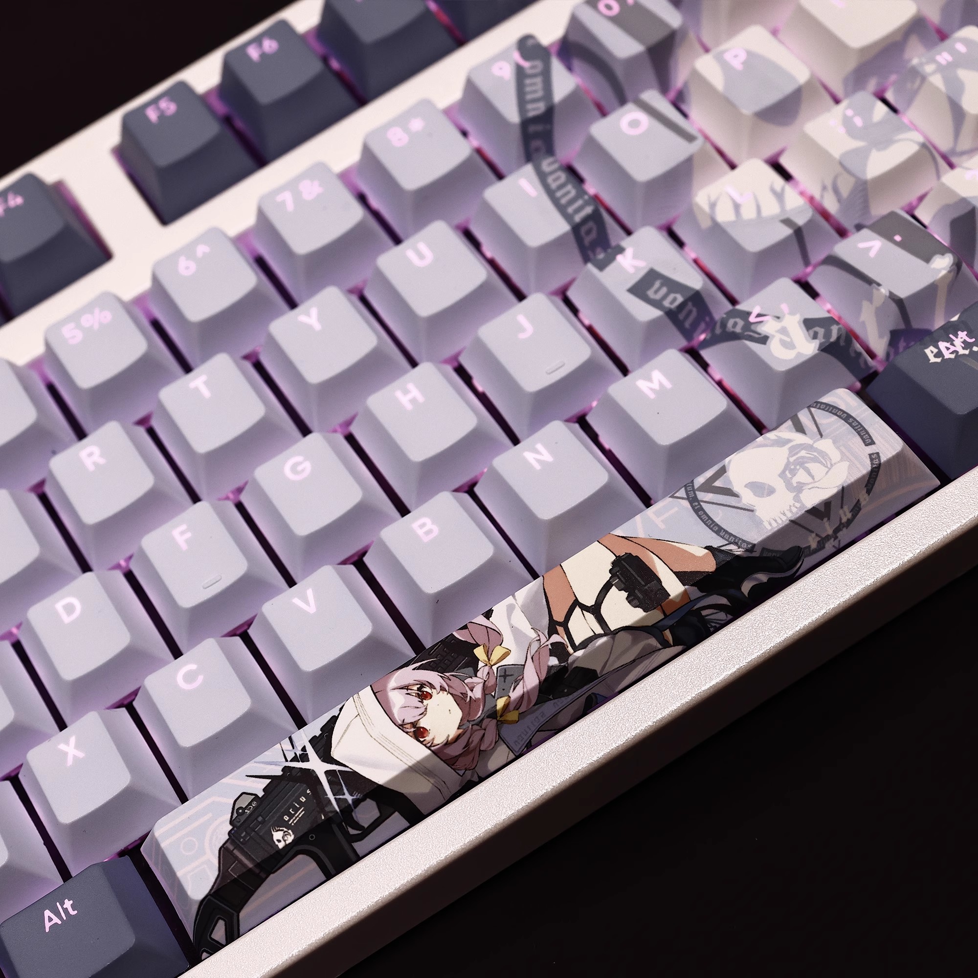 秤亞津子透光RGB108鍵標準配列衛星軸鍵帽-ZUIHANG SHOP