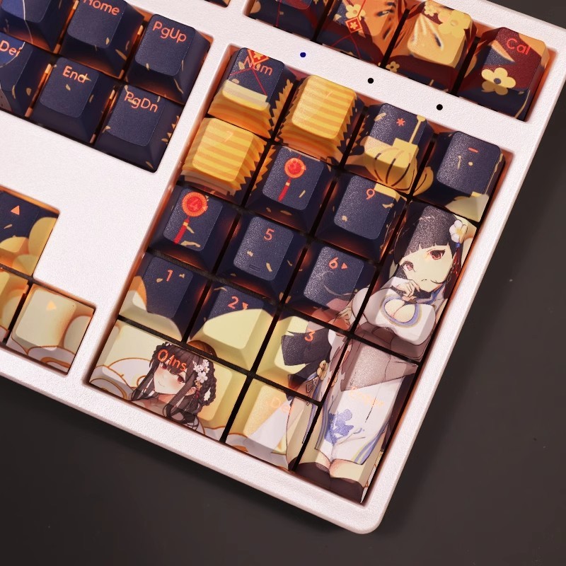 逸仙透光RGB108鍵標準配列衛星軸鍵帽-ZUIHANG SHOP