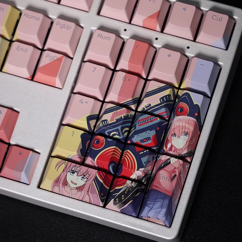 後藤一裡透光RGB108鍵標準配列衛星軸鍵帽-ZUIHANG SHOP
