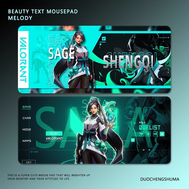 Valorant 主題桌墊 布質滑鼠墊-ZUIHANG SHOP