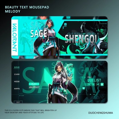 Valorant 主題桌墊 布質滑鼠墊-ZUIHANG SHOP