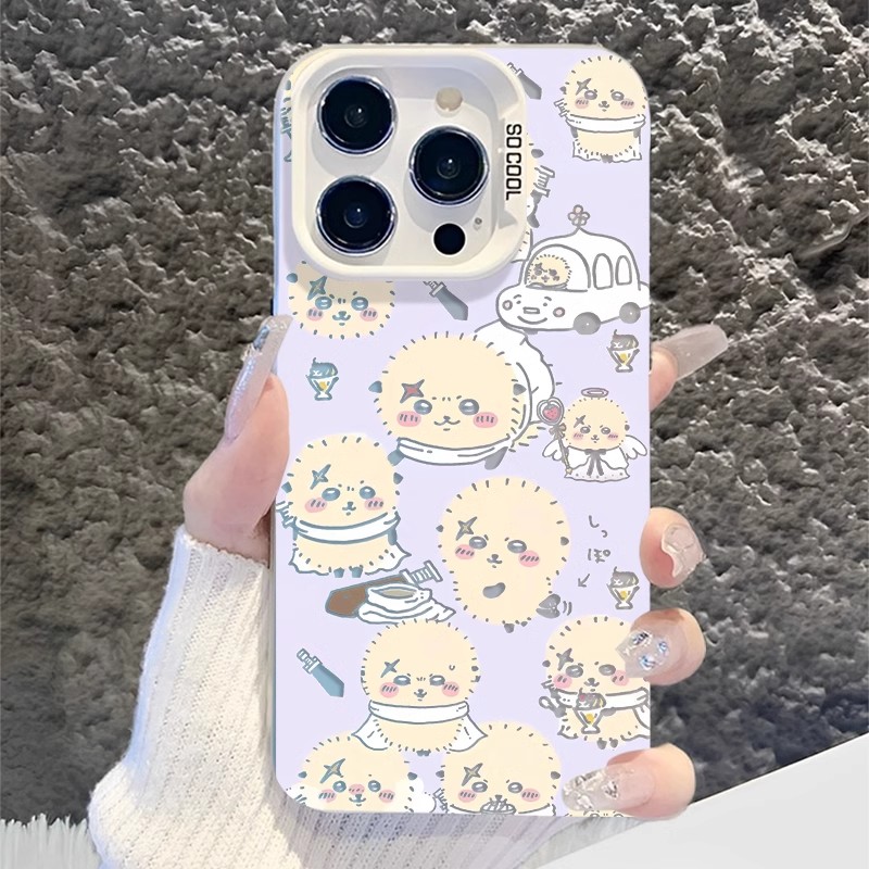 Chiikawa彩銀線條漸變防摔手機殼-ZUIHANG SHOP