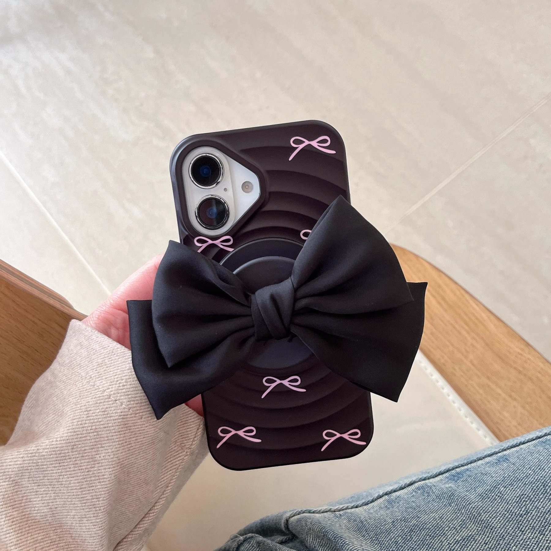 韓系立體蝴蝶結手機殼-ZUIHANG SHOP