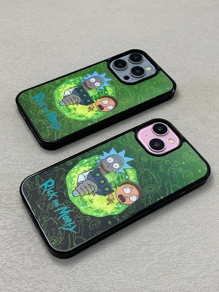 瑞克莫蒂3D幻圖磁吸防摔手機殼