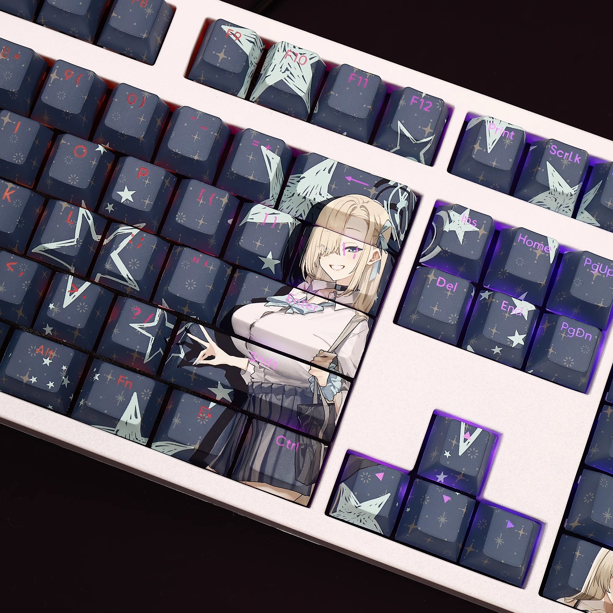 一之瀨明日奈透光RGB108鍵標準配列衛星軸鍵帽-ZUIHANG SHOP