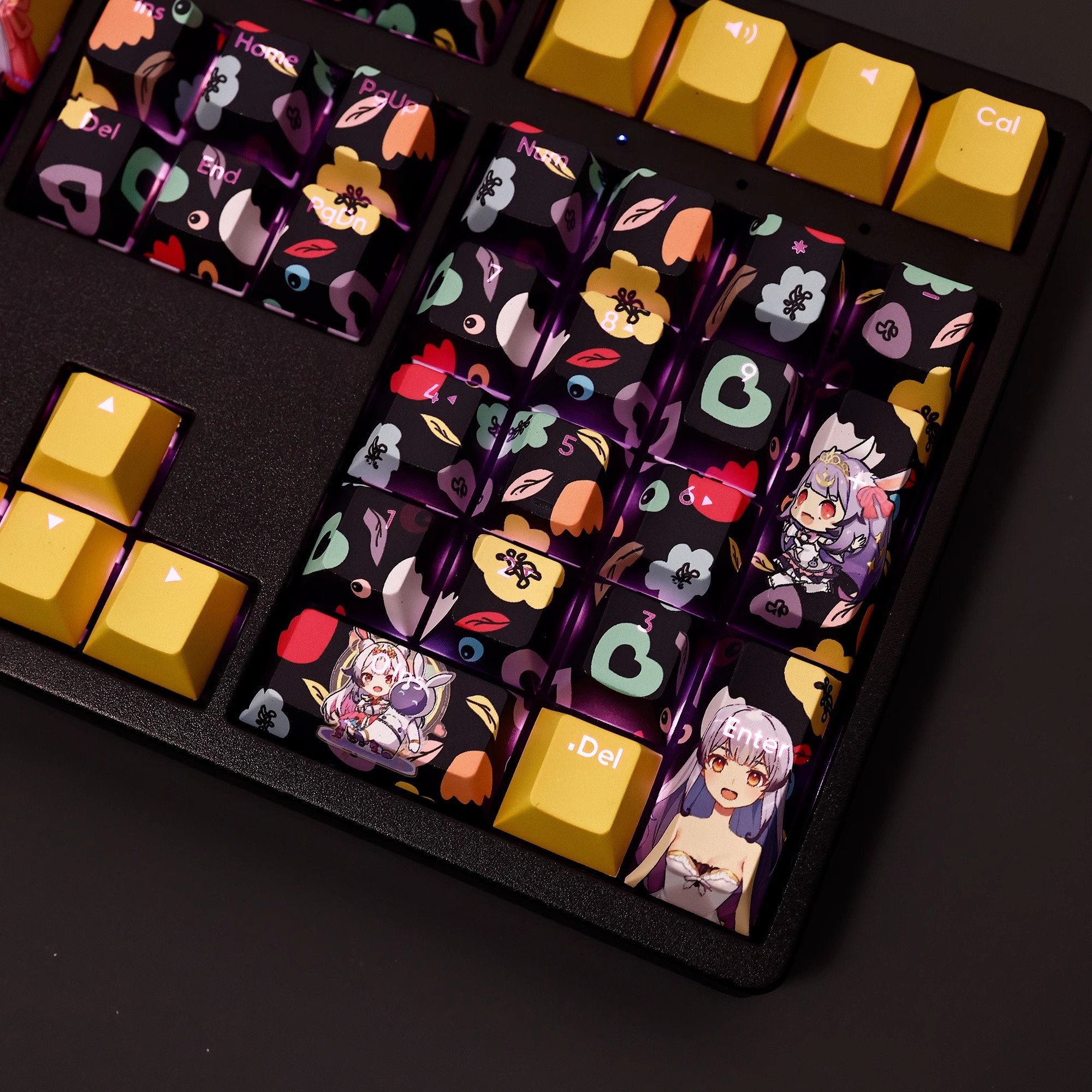 蘭音reine透光RGB108鍵標準配列衛星軸鍵帽-ZUIHANG SHOP