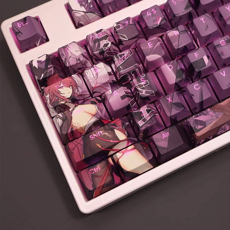 卡芙卡透光RGB108鍵標準配列衛星軸鍵帽-ZUIHANG SHOP