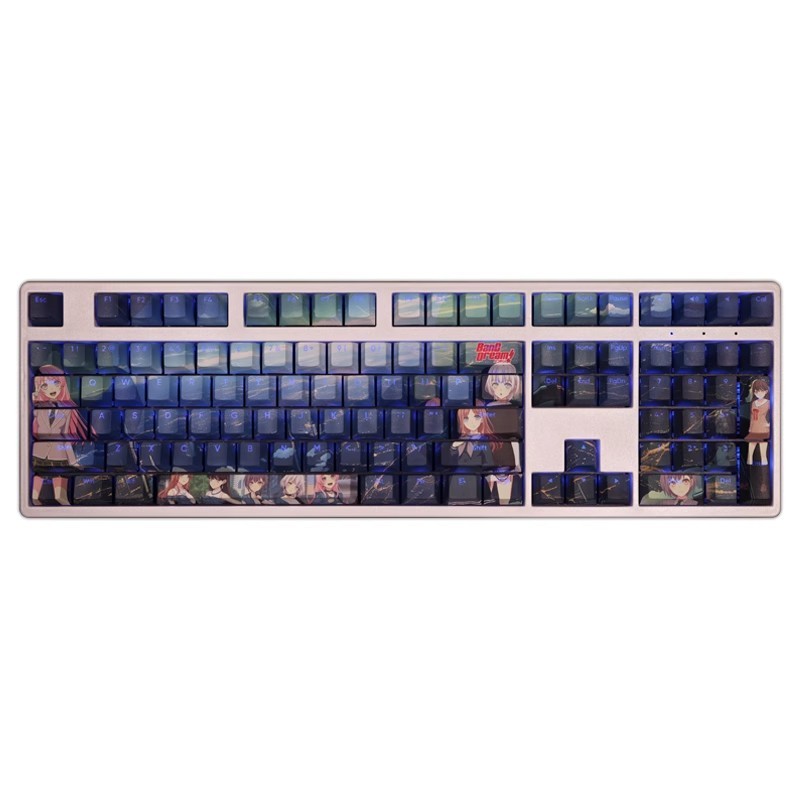 MYGO!!!!!透光RGB108鍵標準配列衛星軸鍵帽