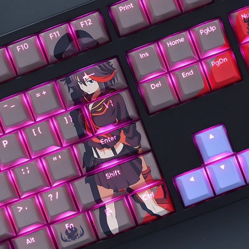 斬服少女透光RGB108鍵標準配列衛星軸鍵帽-ZUIHANG SHOP