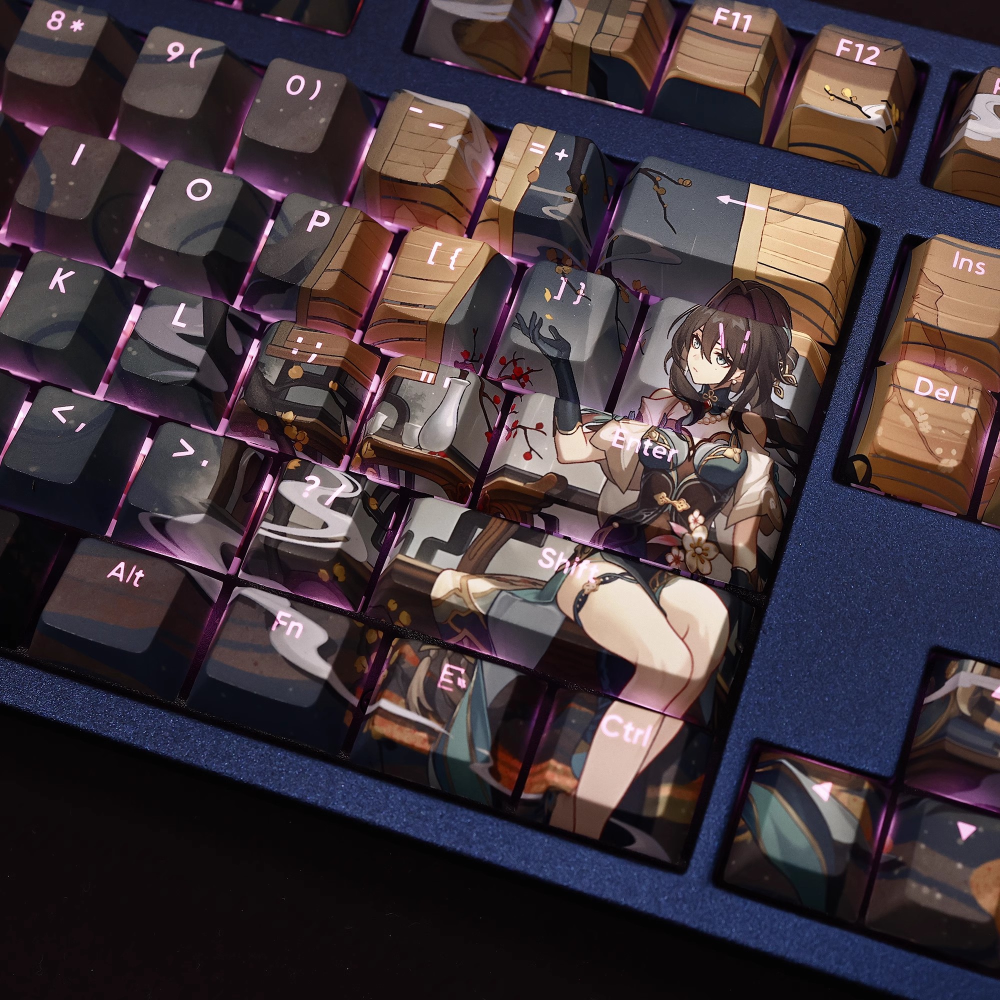 阮梅透光RGB108鍵標準配列衛星軸鍵帽-ZUIHANG SHOP