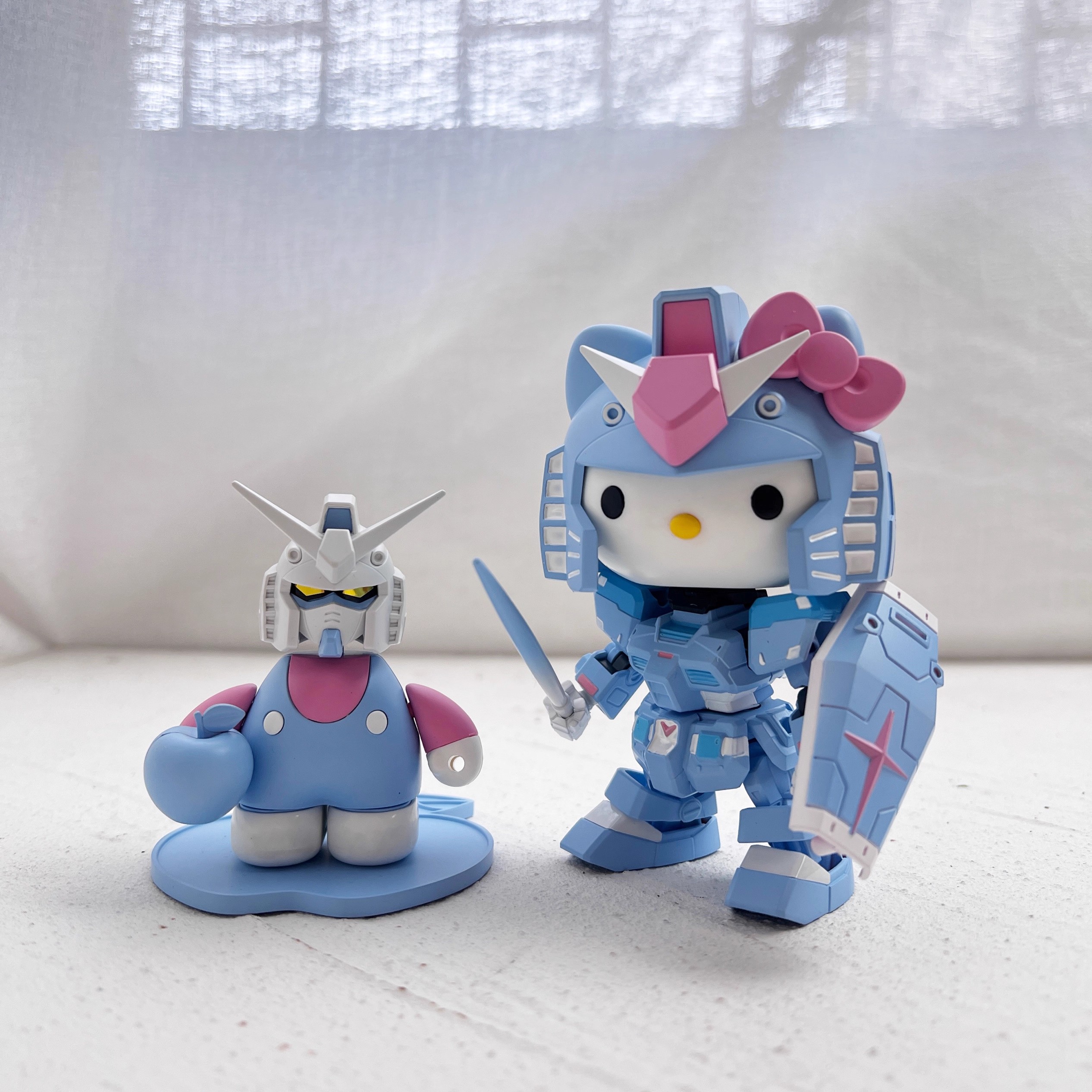 萬代 SDCS HELLO KITTY 凱蒂貓 薩克I +夏亞專用薩克II+RX-78-2 鋼彈-ZUIHANG SHOP