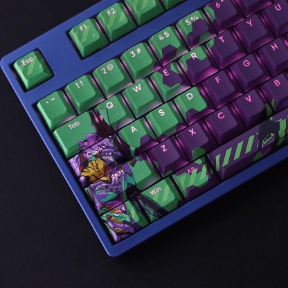 EVA初號機透光RGB108鍵標準配列衛星軸鍵帽-ZUIHANG SHOP