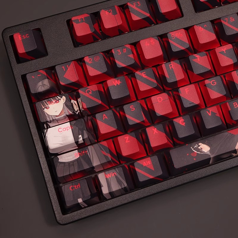 調月莉音透光RGB108鍵標準配列衛星軸鍵帽-ZUIHANG SHOP