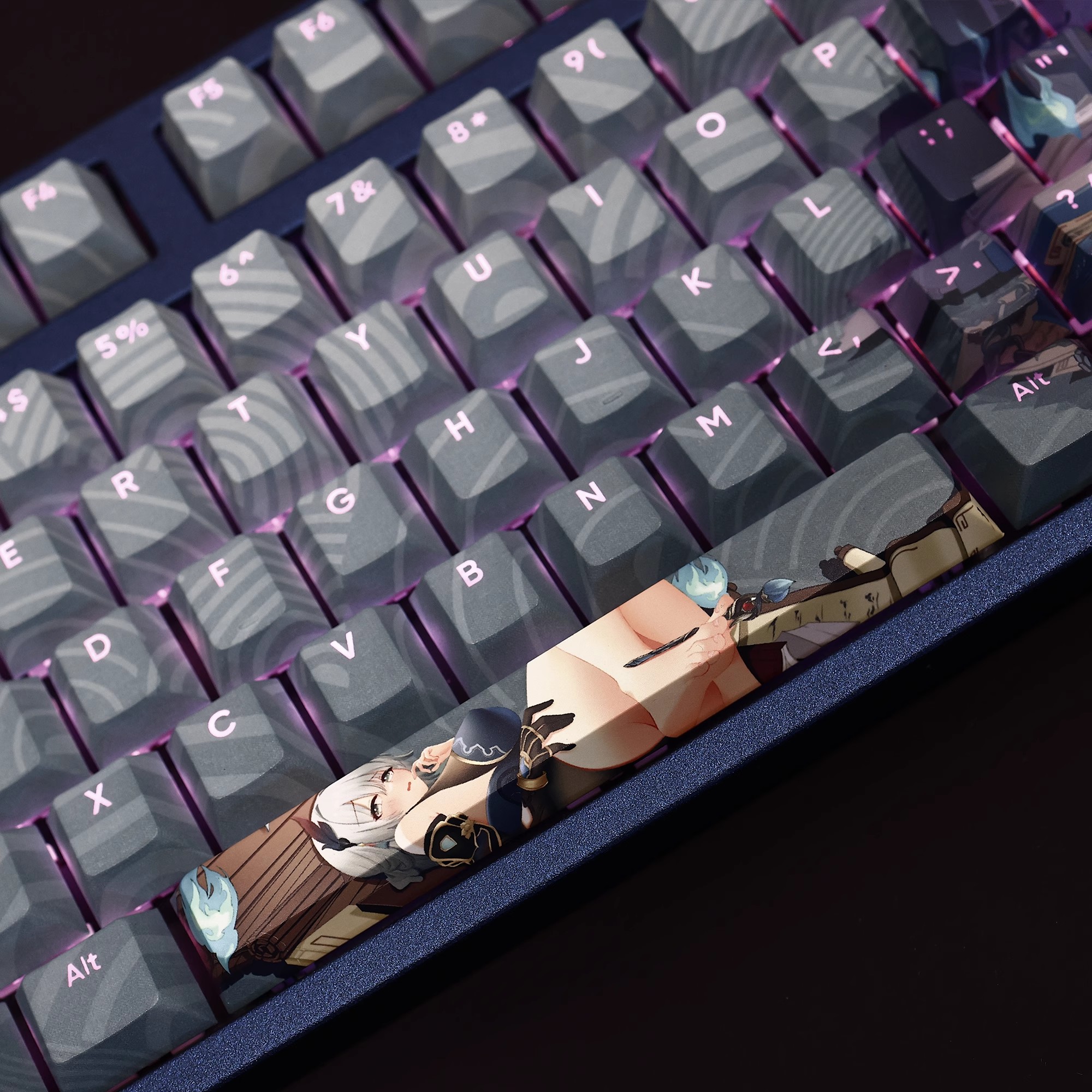 寒鴉透光RGB108鍵標準配列衛星軸鍵帽-ZUIHANG SHOP