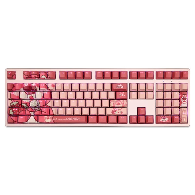 熊抱哥透光RGB108鍵標準配列衛星軸鍵帽-ZUIHANG SHOP