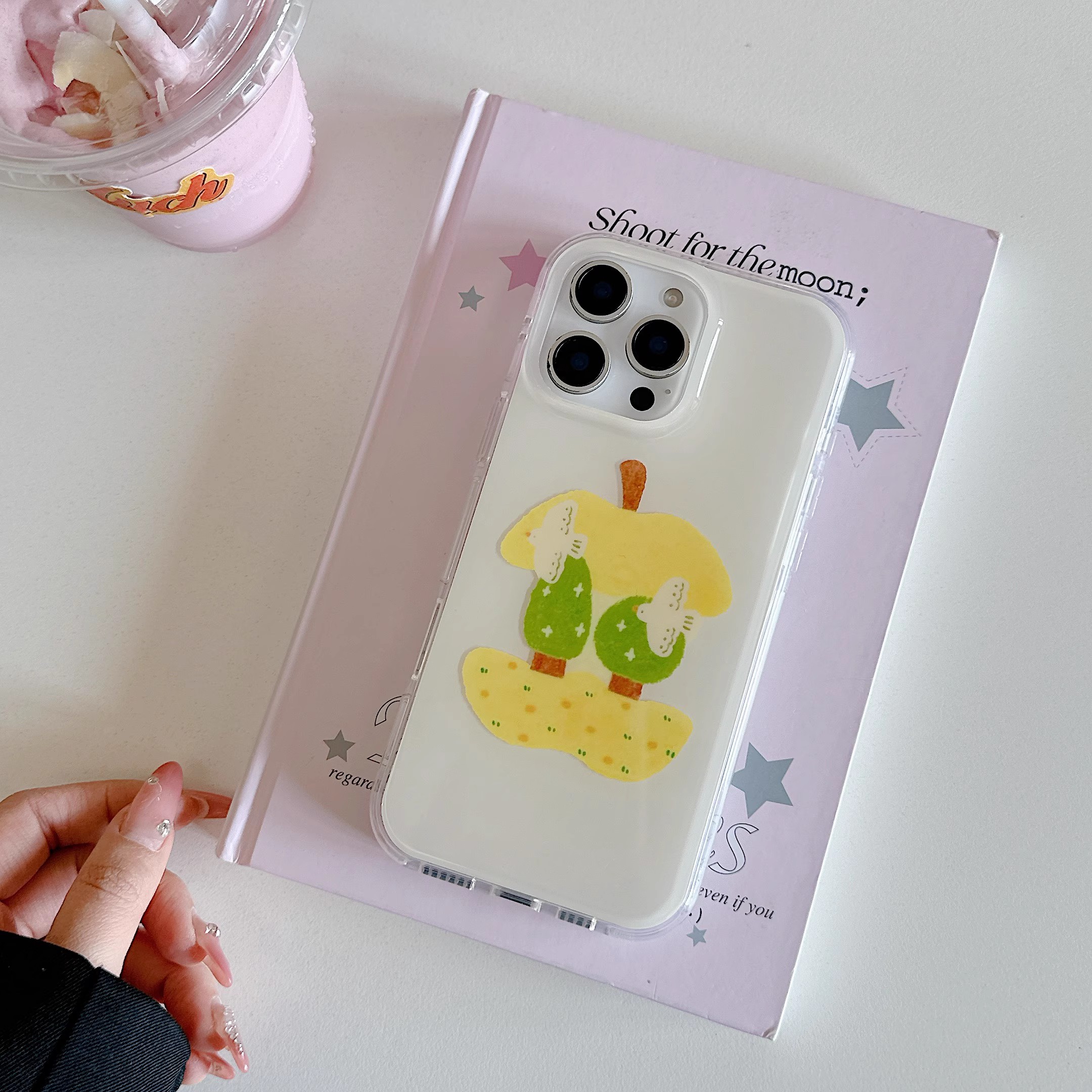 韓系個性卡通塗鴉手機殼-ZUIHANG SHOP