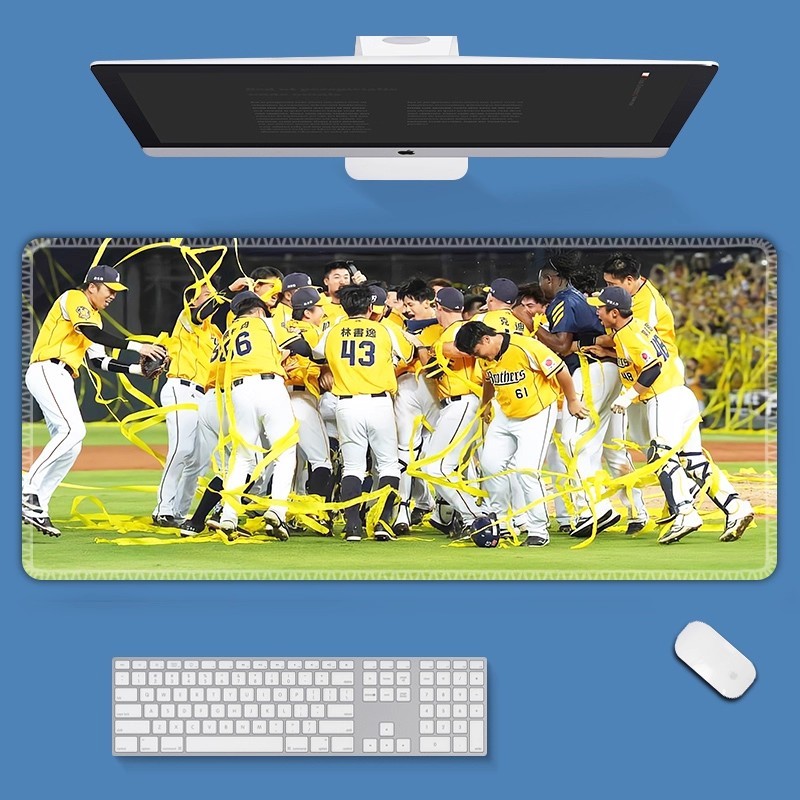 CTBC Brothers 中信兄弟 主題桌墊 布質滑鼠墊-ZUIHANG SHOP