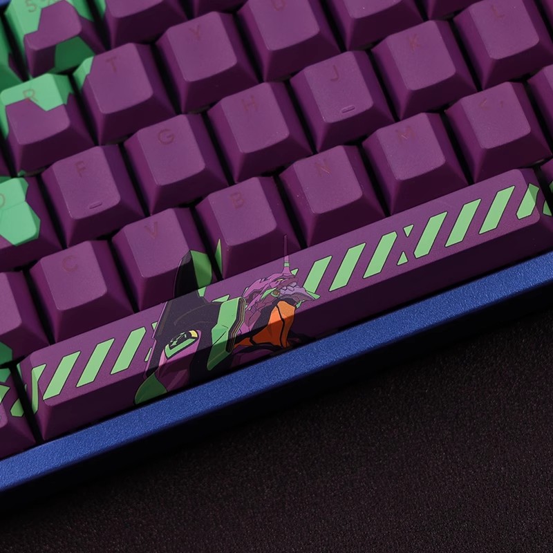 EVA初號機透光RGB108鍵標準配列衛星軸鍵帽-ZUIHANG SHOP