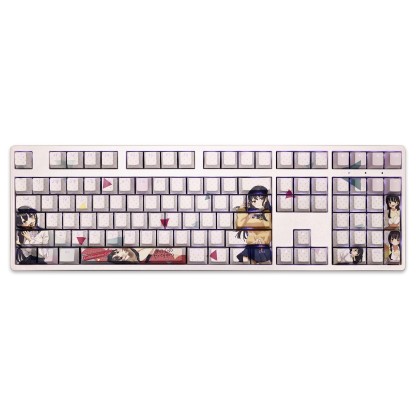 山田杏奈透光RGB108鍵標準配列衛星軸鍵帽-ZUIHANG SHOP