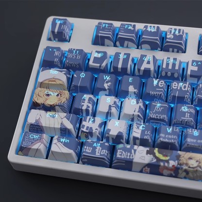 岩永琴子透光RGB108鍵標準配列衛星軸鍵帽