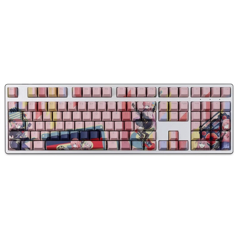後藤一裡透光RGB108鍵標準配列衛星軸鍵帽-ZUIHANG SHOP