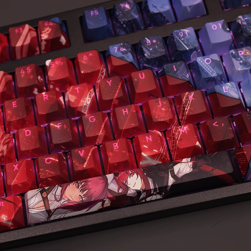 卡芙卡透光RGB108鍵標準配列衛星軸鍵帽-ZUIHANG SHOP