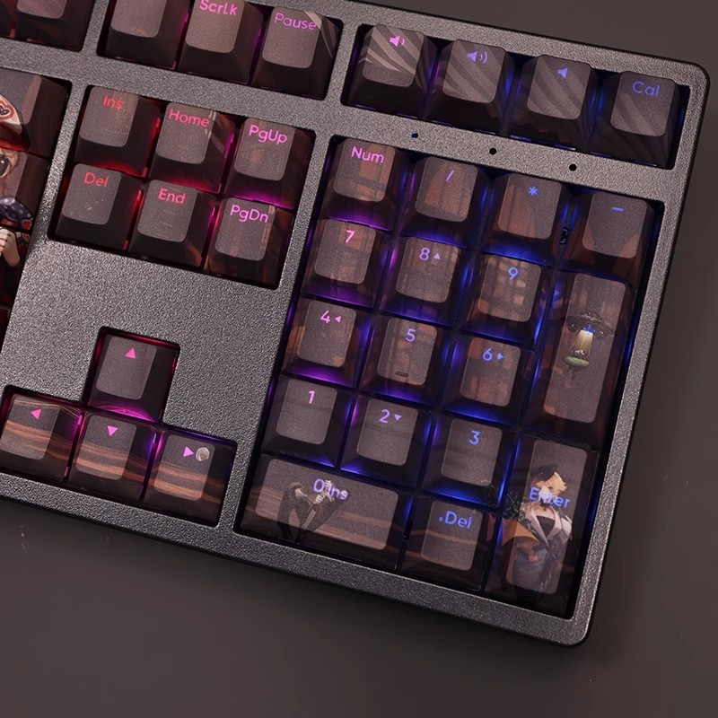 重返未來1999透光RGB108鍵標準配列衛星軸鍵帽-ZUIHANG SHOP
