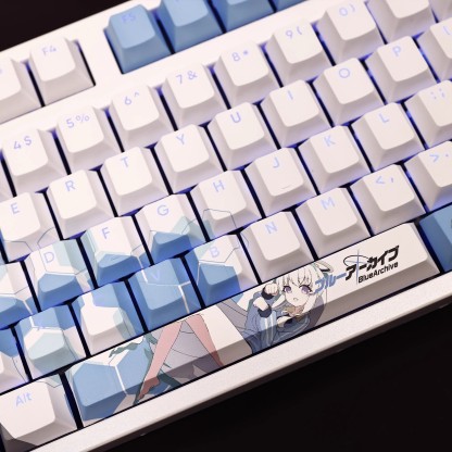 生鹽諾亞透光RGB108鍵標準配列衛星軸鍵帽-ZUIHANG SHOP