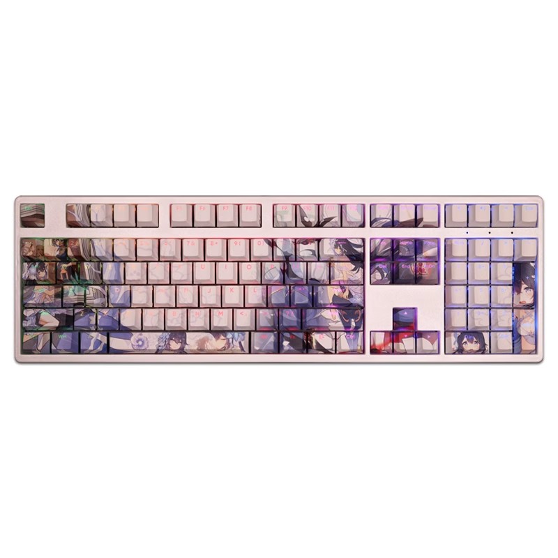 崩壞3希兒透光RGB108鍵標準配列衛星軸鍵帽-ZUIHANG SHOP