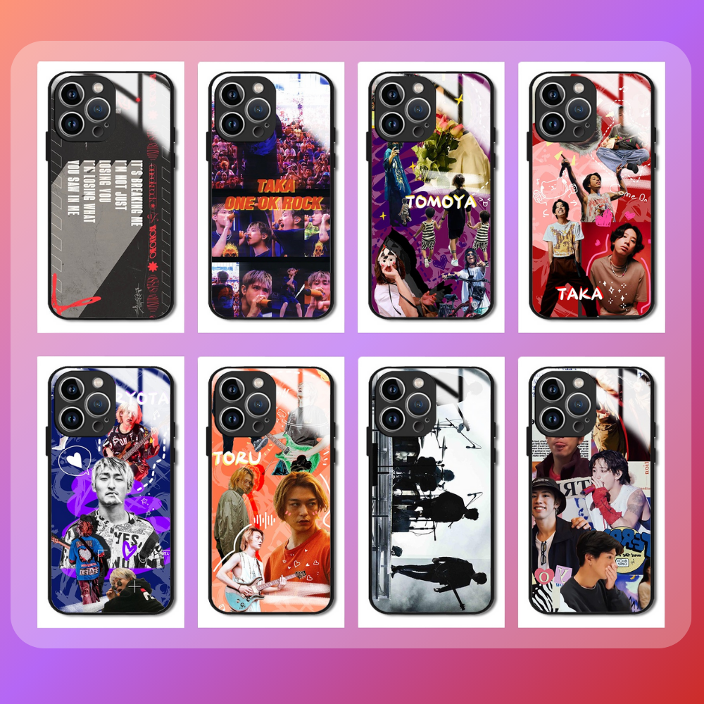 ONE OK ROCK新款高清全包防摔玻璃殼-ZUIHANG SHOP