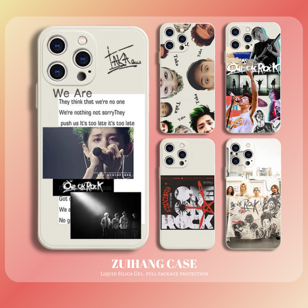 ONE OK ROCK液態矽膠全包防摔軟殼-ZUIHANG SHOP