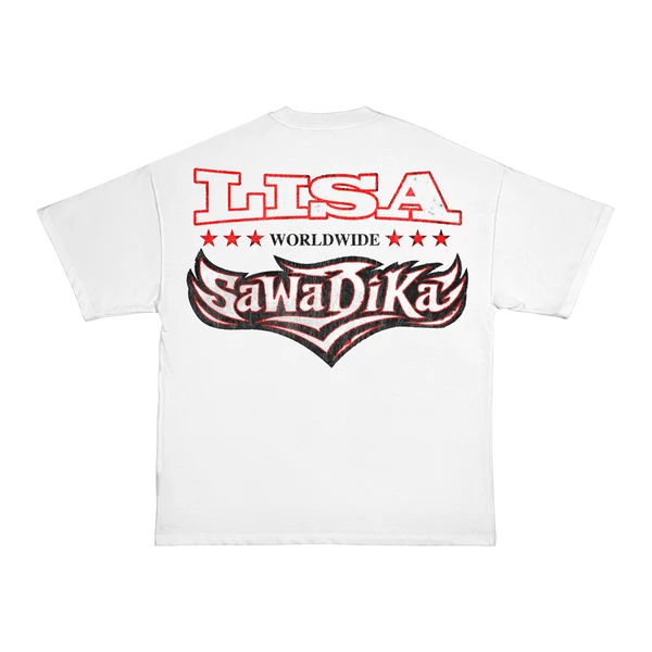 Lisa SaWaDiKa 同款純棉短袖T恤