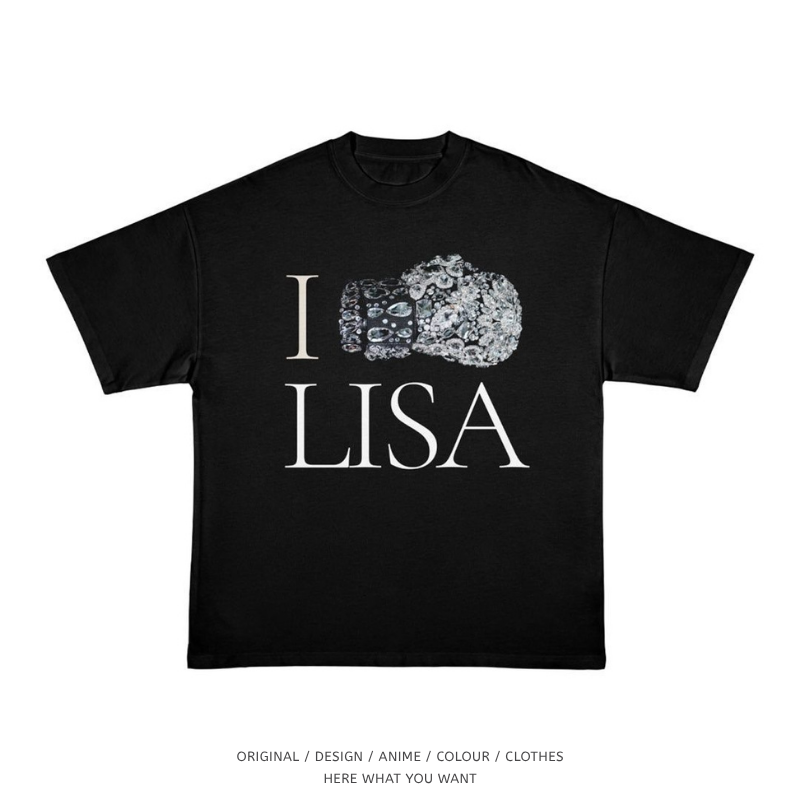 Lisa SaWaDiKa 同款純棉短袖T恤