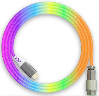 鍵盤傳輸線 螺旋航插線