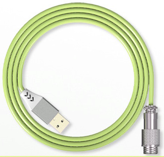 鍵盤傳輸線 螺旋航插線