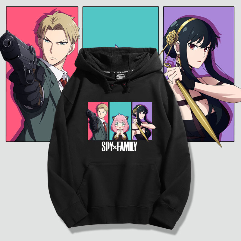 間諜家家酒新款 親子情侶男女款連帽衛衣-ZUIHANG SHOP