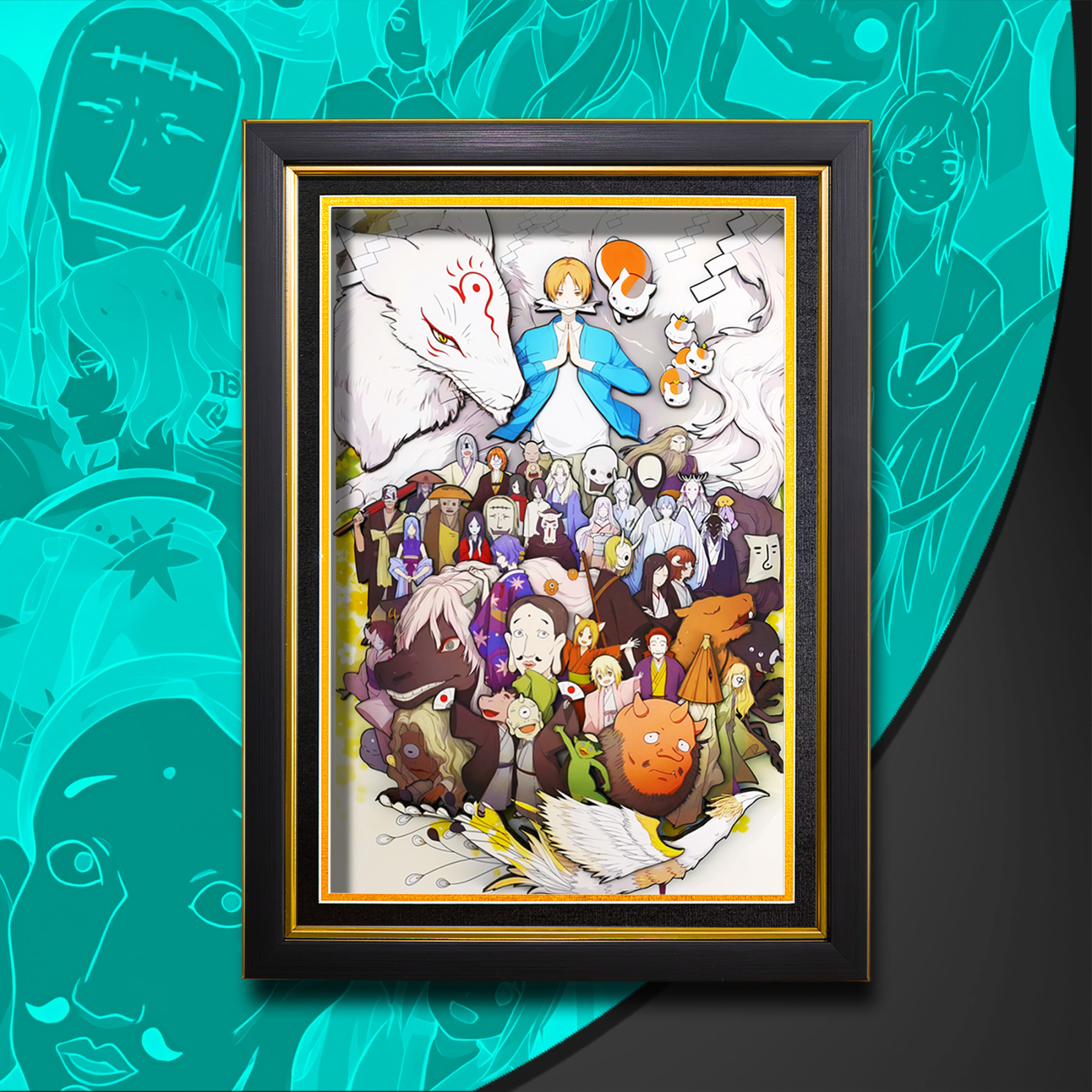 夏目友人帳 3D立體畫-ZUIHANG SHOP