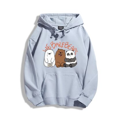 咱們三只裸熊聯名nasa新款 親子情侶男女款連帽衛衣-ZUIHANG SHOP