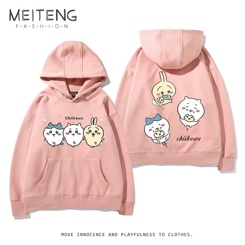 Chiikawa新款 親子情侶男女款連帽衛衣-ZUIHANG SHOP