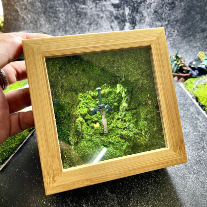 薩爾達傳說 大師之劍微縮模型 創意氛圍燈-ZUIHANG SHOP