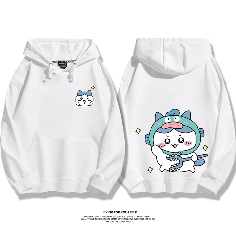 Chiikawa新款 親子情侶男女款連帽衛衣