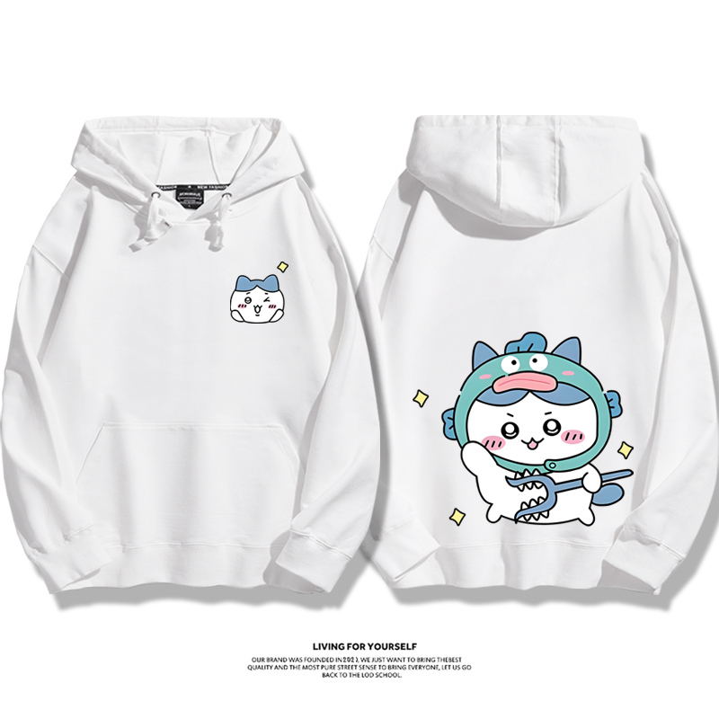 Chiikawa新款 親子情侶男女款連帽衛衣