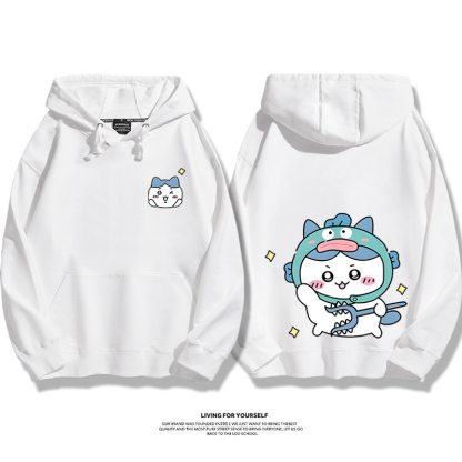 Chiikawa新款 親子情侶男女款連帽衛衣