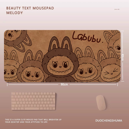 labubu拉布布 主題桌墊 布質滑鼠墊-ZUIHANG SHOP