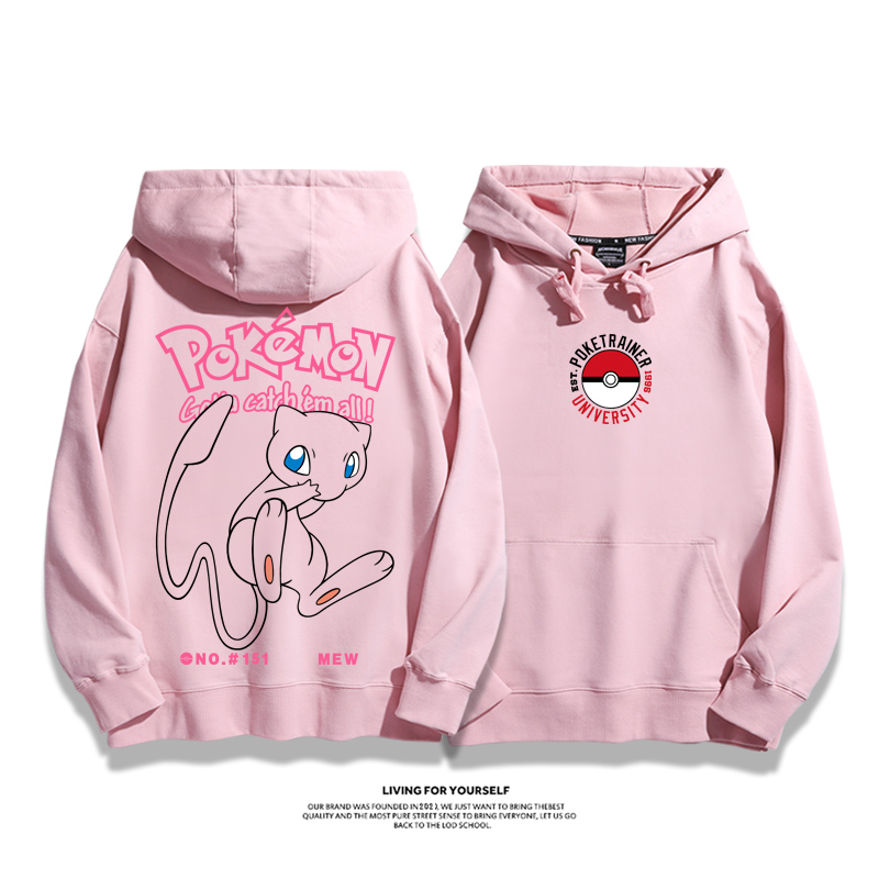 寶可夢新款 親子情侶男女款連帽衛衣-ZUIHANG SHOP